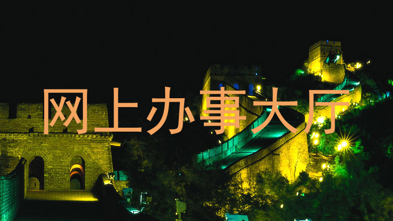 网上办事大厅