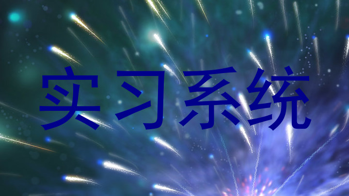 实习系统