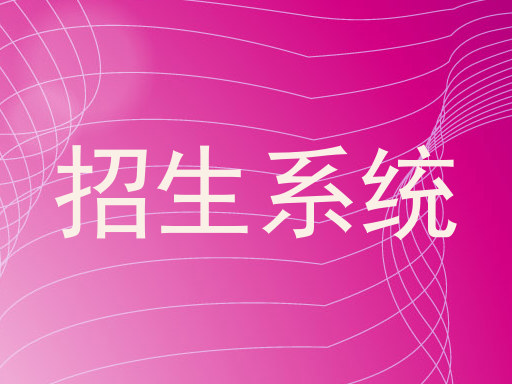 招生系统