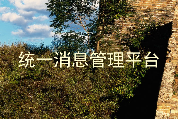 统一消息管理平台