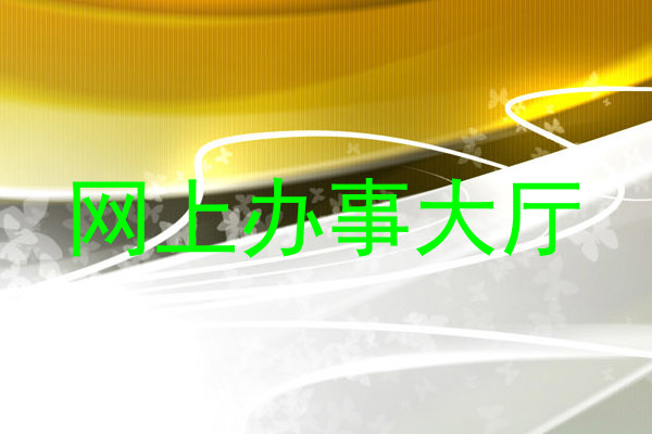 网上办事大厅