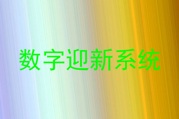 数字迎新系统