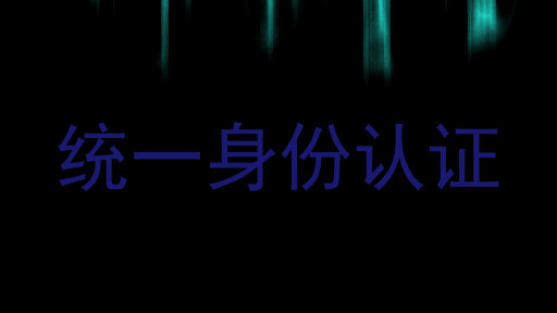 统一身份认证