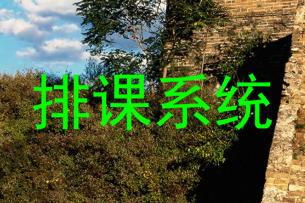排课系统