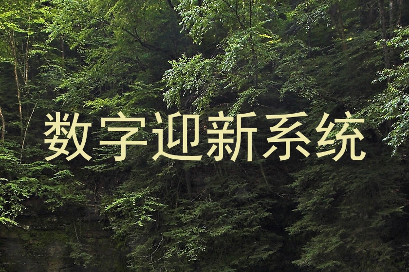 数字迎新系统