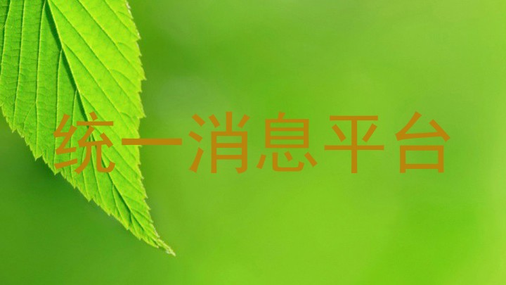 统一消息平台
