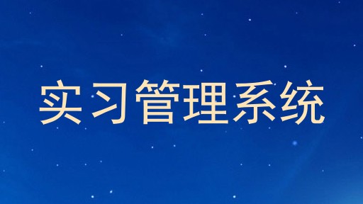 实习管理系统