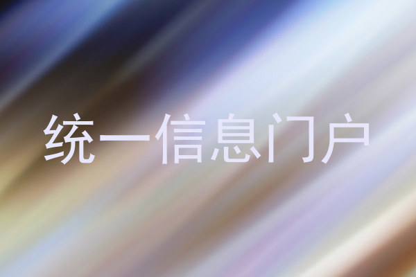 统一信息门户