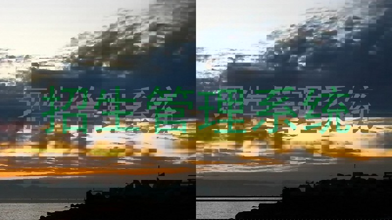 招生管理系统