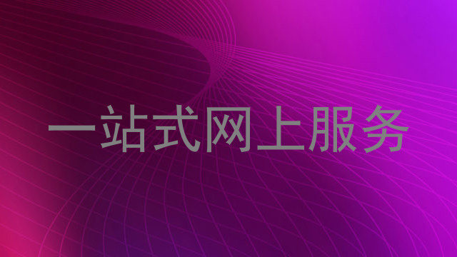 一站式网上服务