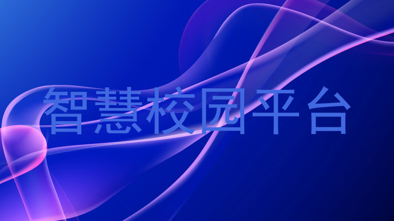 智慧校园平台