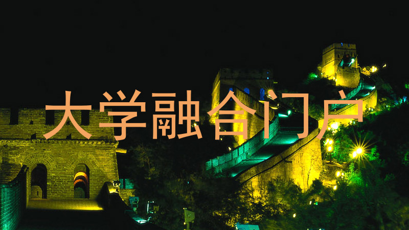 大学融合门户