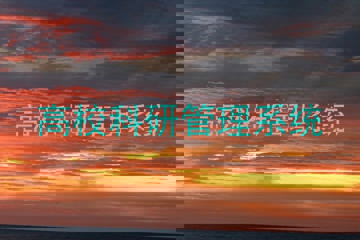 高校科研管理系统