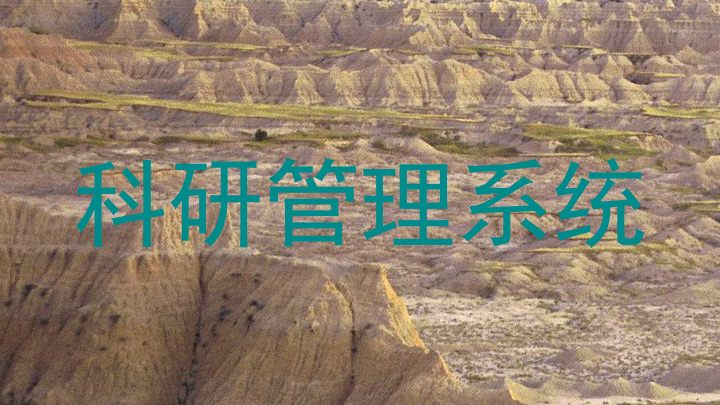 科研管理系统