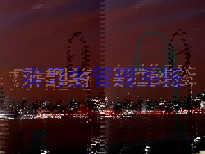 实习生管理系统