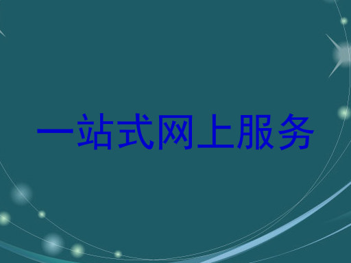 一站式网上服务