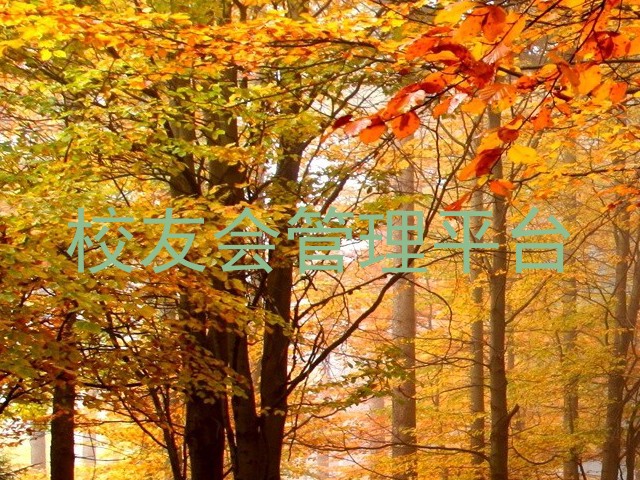 校友会管理平台