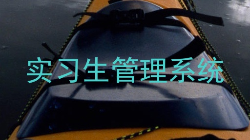 实习生管理系统