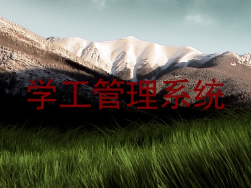 学工管理系统