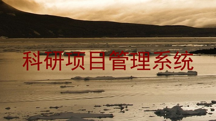 科研项目管理系统
