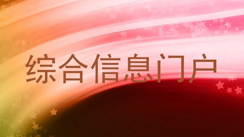 综合信息门户