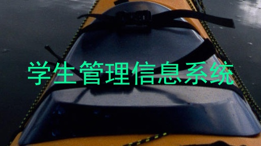 学生管理信息系统