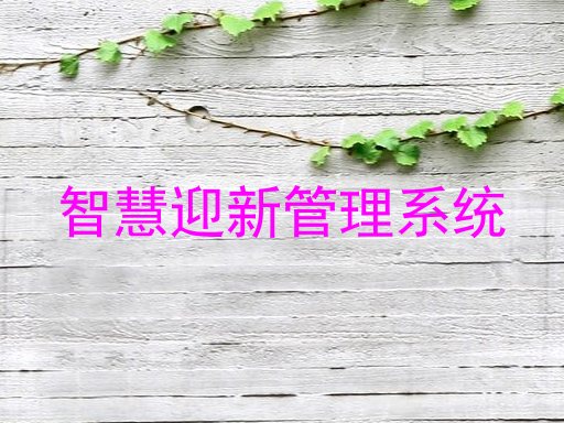 智慧迎新管理系统