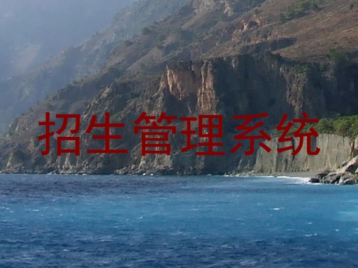 招生管理系统