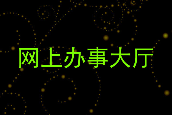 网上办事大厅