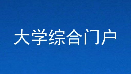 大学综合门户
