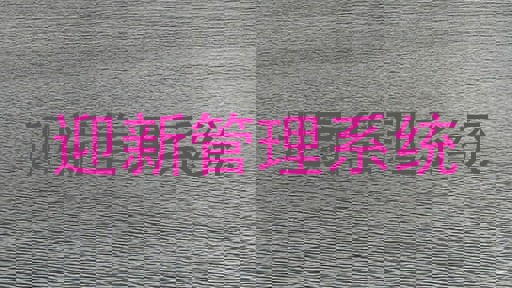 迎新管理系统
