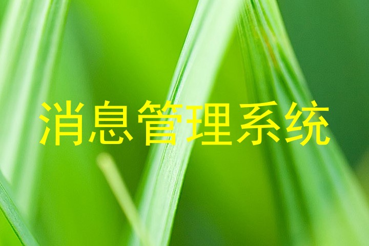 消息管理系统