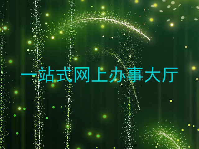 一站式网上办事大厅