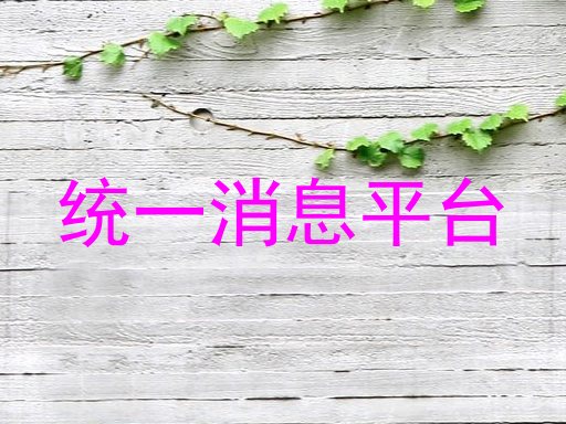 统一消息平台