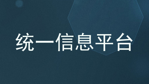 统一信息平台