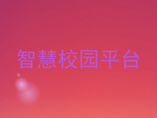智慧校园平台