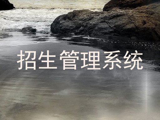招生管理系统
