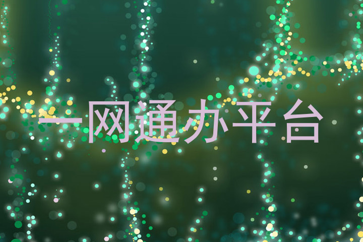 一网通办平台