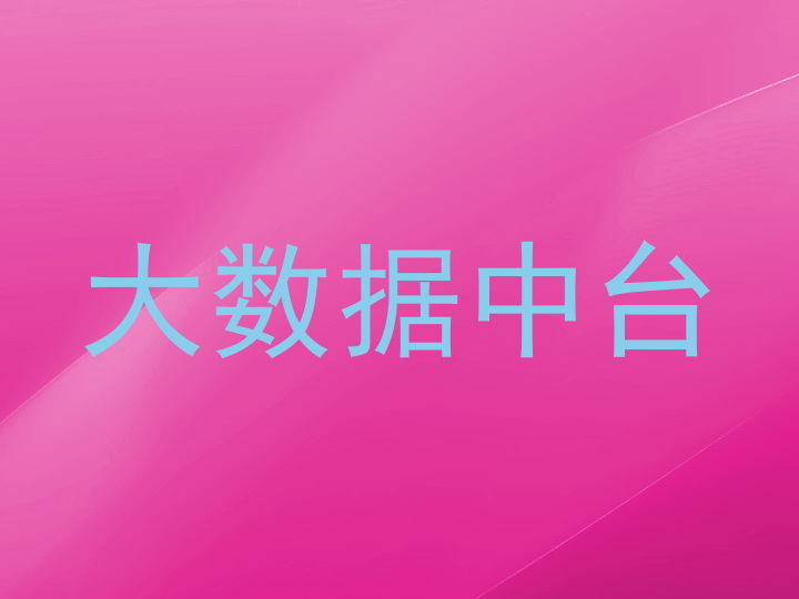 大数据中台