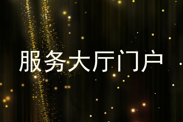 服务大厅门户