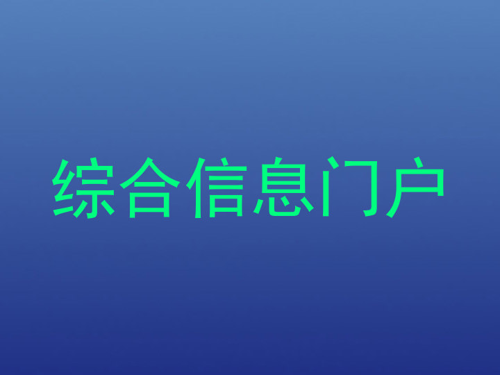 综合信息门户