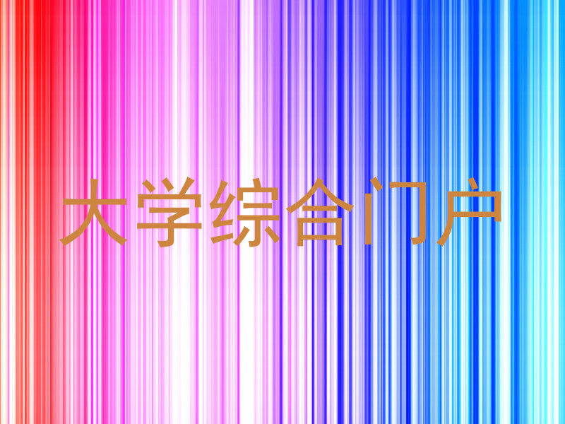 大学综合门户