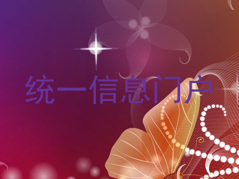 统一信息门户