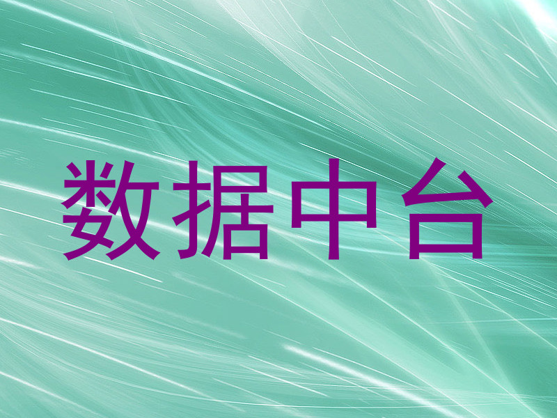 数据中台