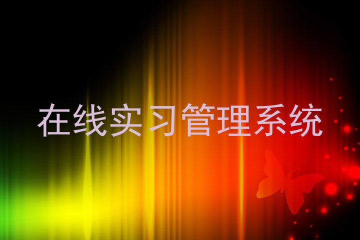 在线实习管理系统