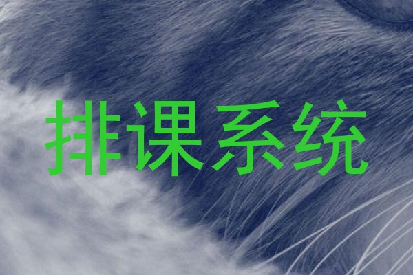 排课系统