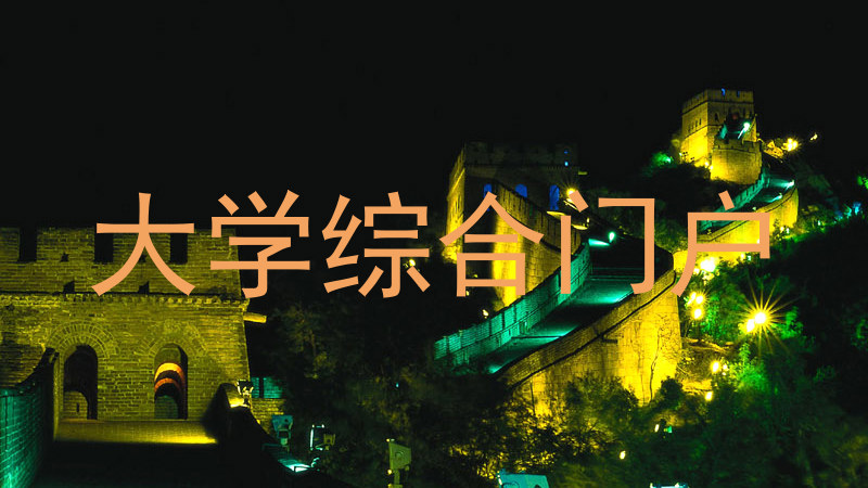 大学综合门户