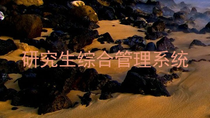 研究生综合管理系统