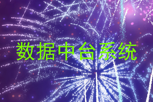 数据中台系统