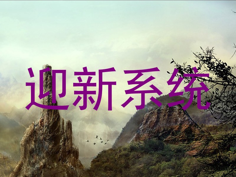 迎新系统
